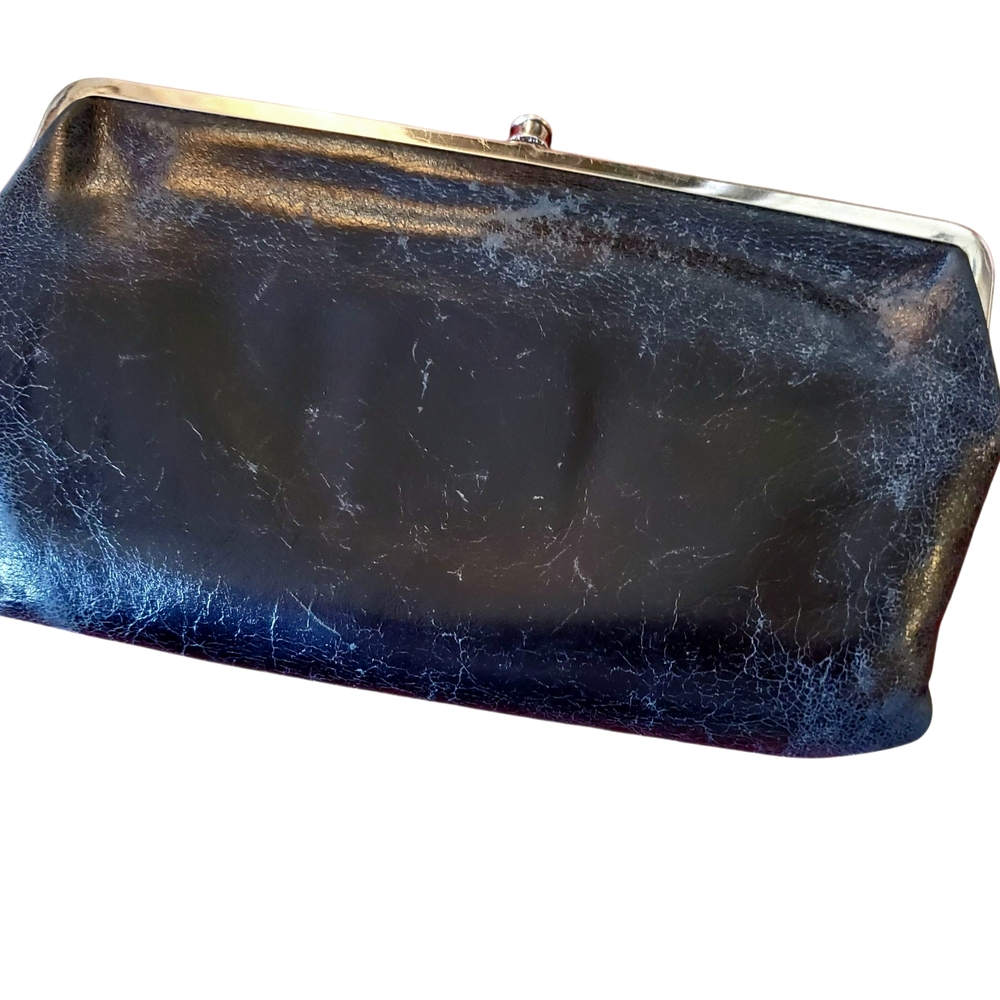 Hobo Black Studded Clutch Wallet - Picture 2 of 7
